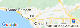 Santa Paula map